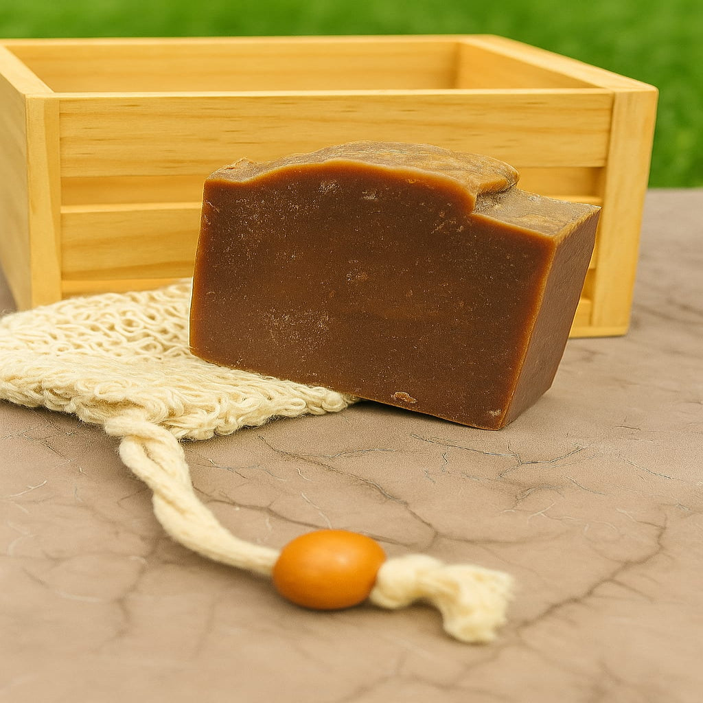 Nutricion Dulce, piel radiente, Jabon de chocolate y naranja